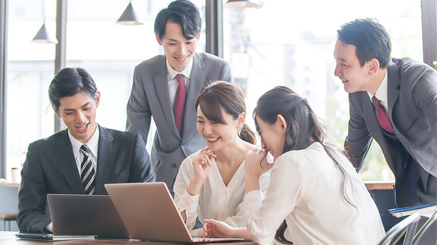 仕事が楽しくなり、⾃分も周囲も幸せになる